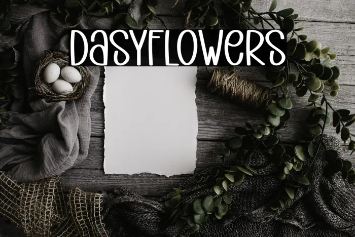 Daisy Flowers Example 1