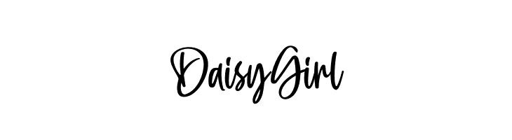 Daisy Girl  les polices de caractères gratuit tlcharger