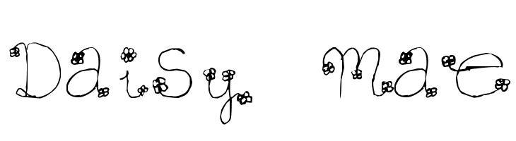 Daisy Mae Font