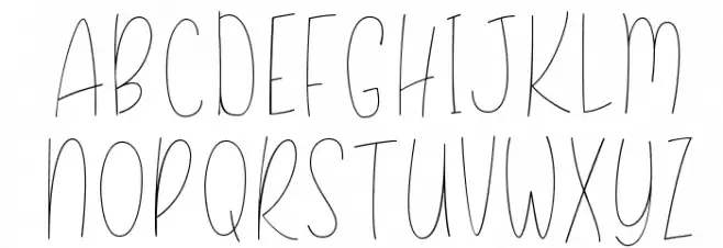 Daisy Rae Thin Schriftart Groß