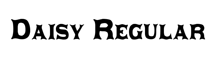 Daisy Regular Font
