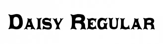 Daisy Regular  Fuentes Gratis Descargar