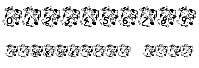 DaisyBell Font OTHER CHARS