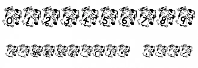 DaisyBell Font OTHER CHARS