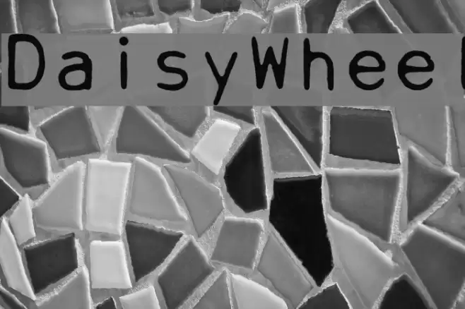 DaisyWheel Polices examples