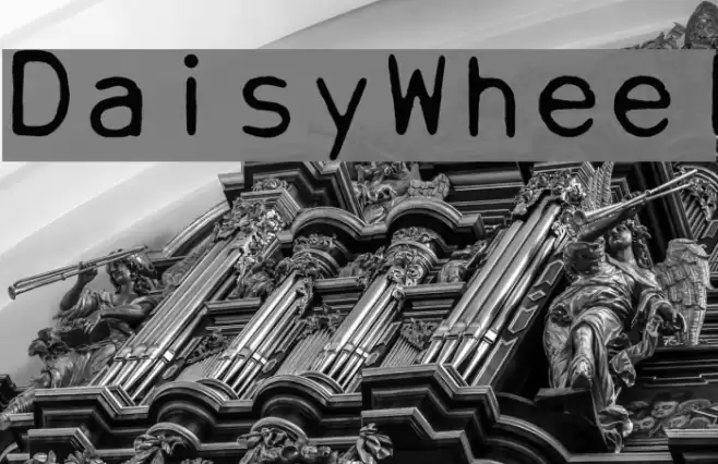 DaisyWheel Polices examples