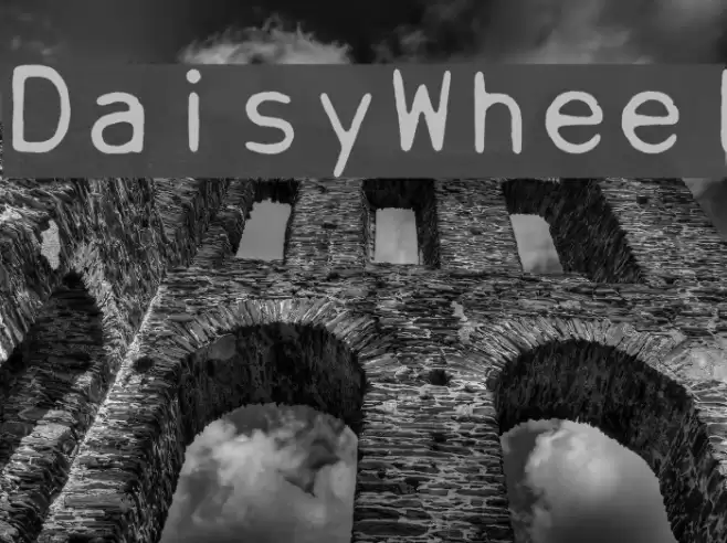 DaisyWheel Polices examples