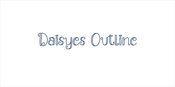 Daisyes Outline Logo