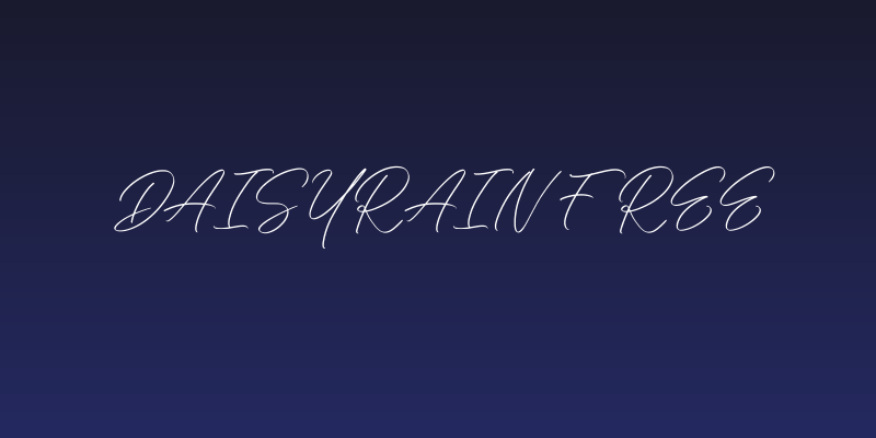 Daisyrain FREE Social Header