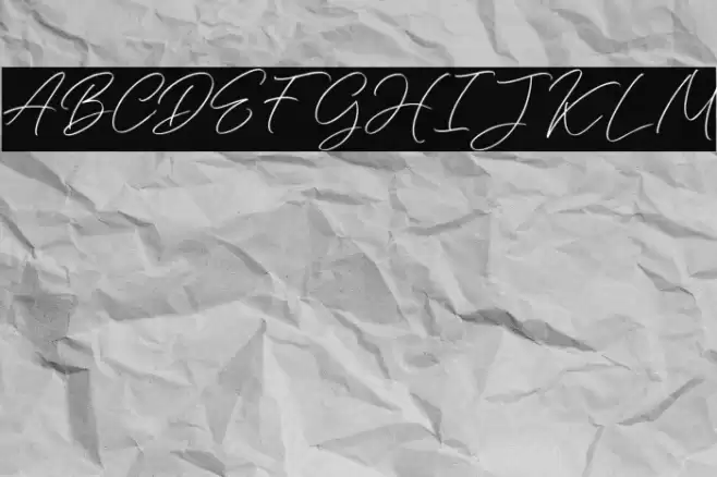 DaisyrainFREE Font examples