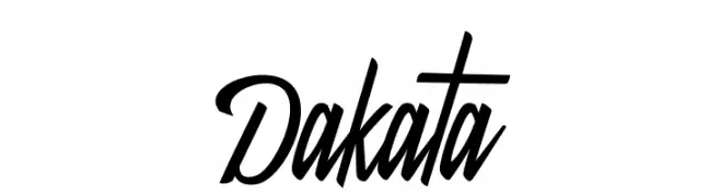 Dakata  Скачать бесплатные шрифты