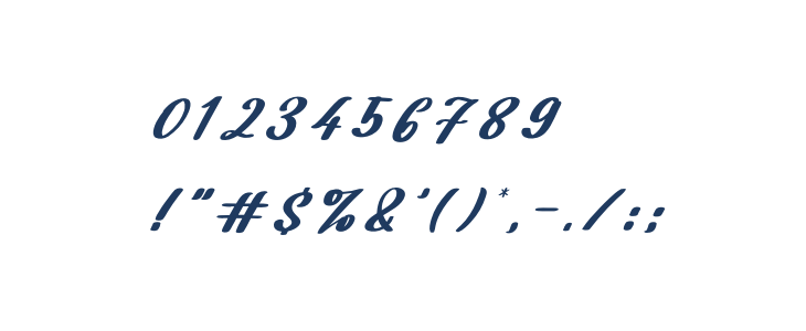 Dakota Artha Italic Other Characters