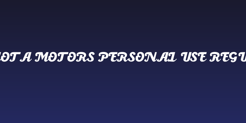 Dakota Motors PERSONAL USE Regular Social Header