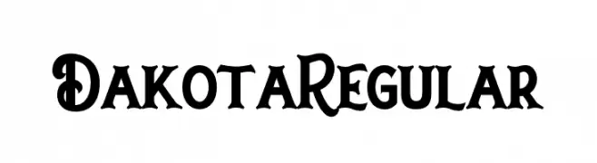 Dakota Regular  Frei Schriftart Herunterladen