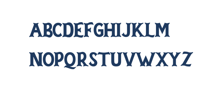 Dakota Regular Lowercase