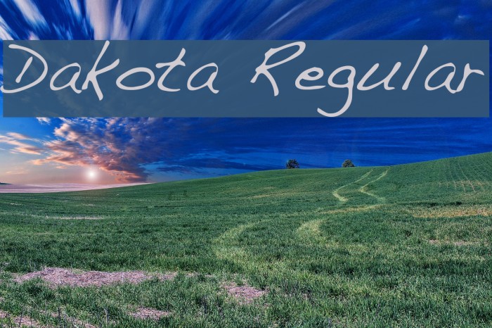 Dakota Regular Example 1