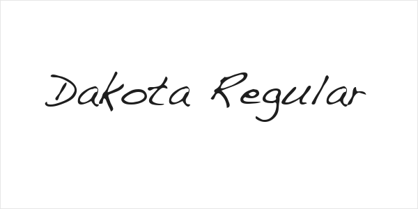 Dakota Regular Logo