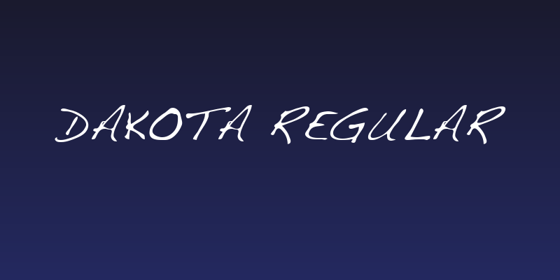 Dakota Regular Social Header