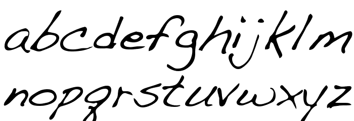 Dakota Regular Font LOWERCASE