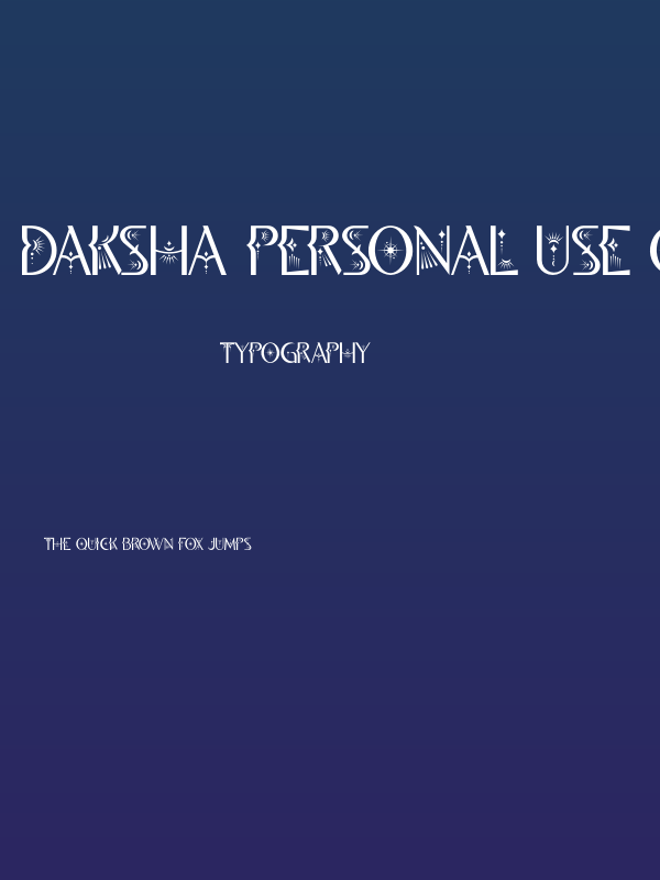 Daksha PERSONAL USE ONLY! Poster