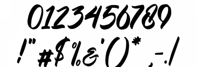 DakwartLetter Font OTHER CHARS