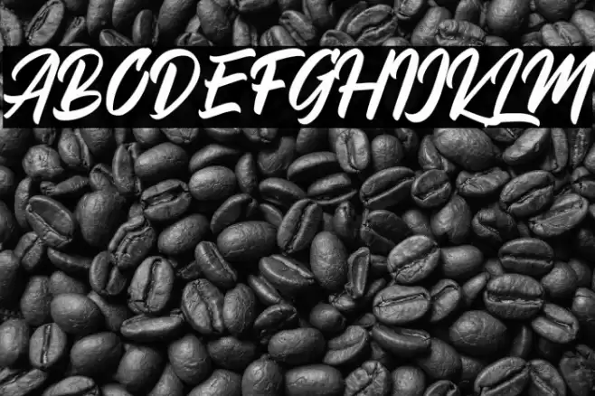 DakwartLetter Font examples