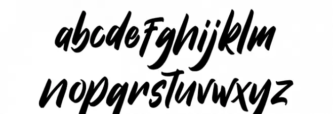 DakwartLetter Caratteri MINUSCOLO