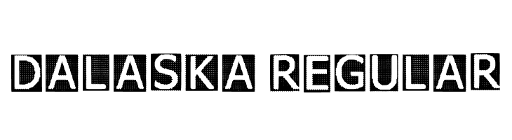 Dalaska Regular  Descarca Fonturi Gratis