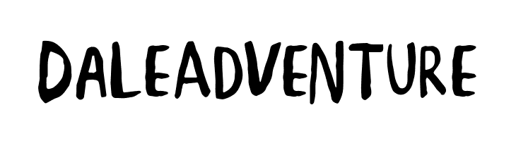 DaleAdventure  免费字体下载