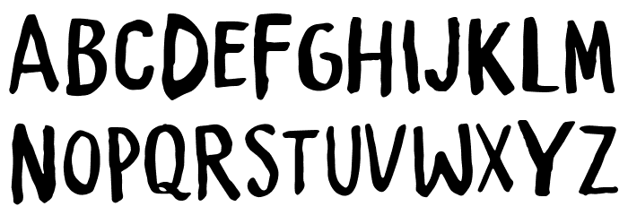DaleAdventure フォント 大文字