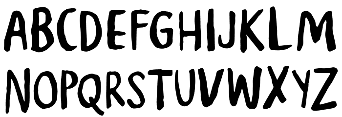 DaleAdventure フォント 小文字