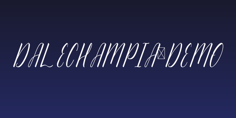 Dalechampia-DEMO Social Header