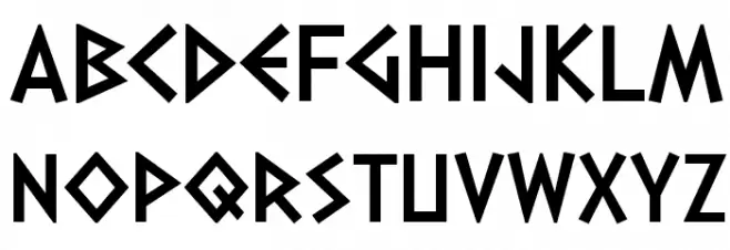 Dalek Pinpoint Bold フォント 大文字