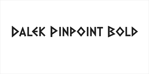 Dalek Pinpoint Bold Logo