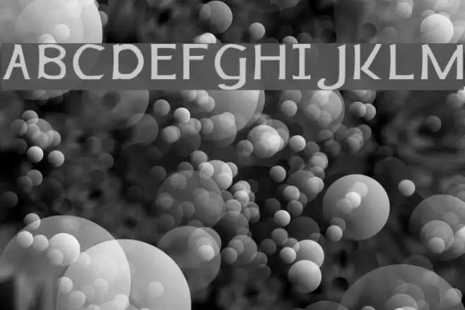Dalelands Normal Schriftart examples