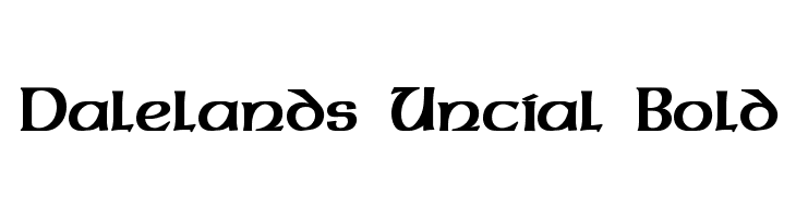 Dalelands Uncial Bold Font