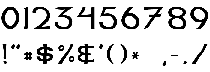Dalelands Font OTHER CHARS