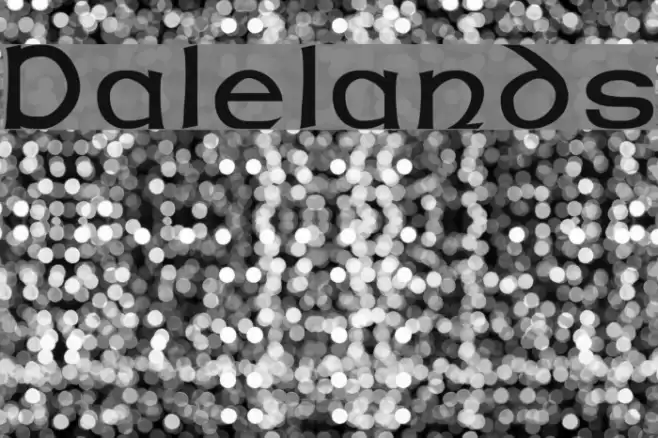 Dalelands Font examples