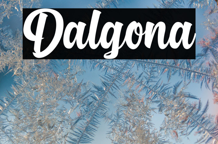 Dalgona Example 1