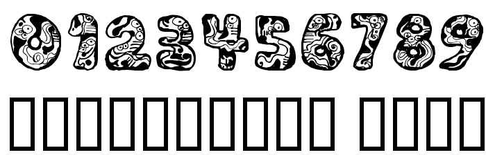 Dali Regular Font OTHER CHARS