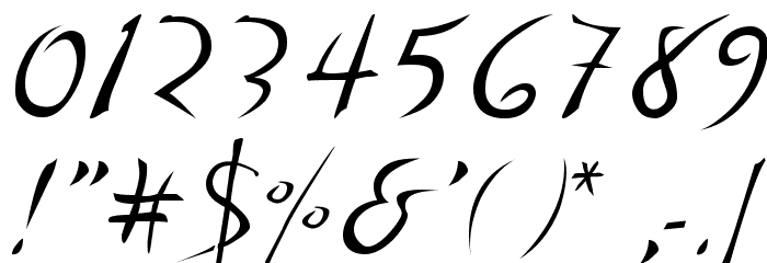 Dali Font OTHER CHARS