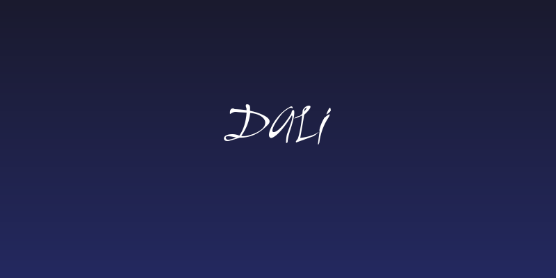 Dali Social Header
