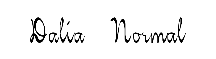 Dalia Normal Font