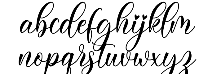 Daligona_DEMO Font LOWERCASE