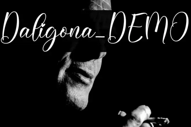 Daligona_DEMO Font examples