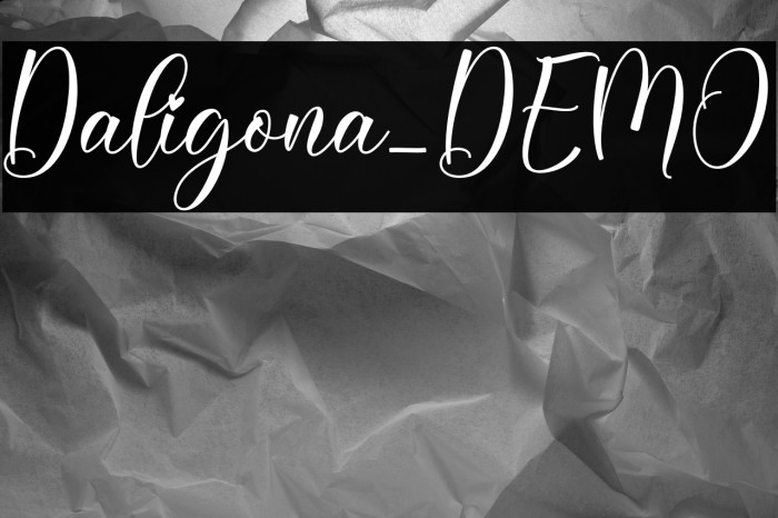 Daligona_DEMO Example 3