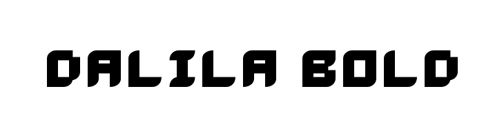 Dalila Bold  Frei Schriftart Herunterladen