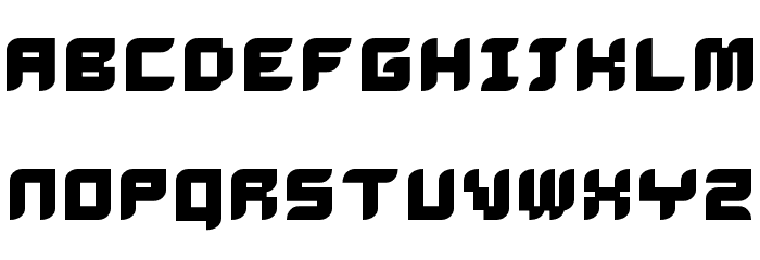 Dalila Bold Font LOWERCASE
