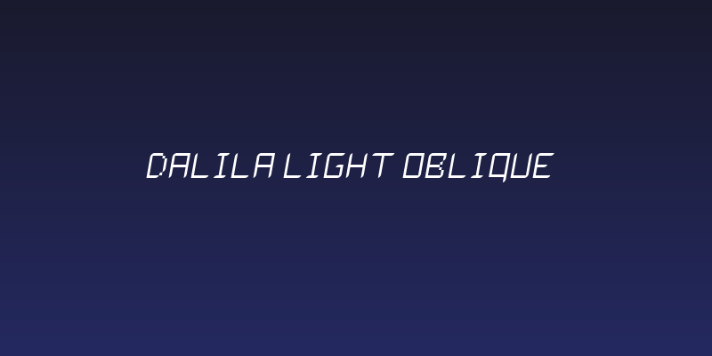 Dalila Light Oblique Social Header