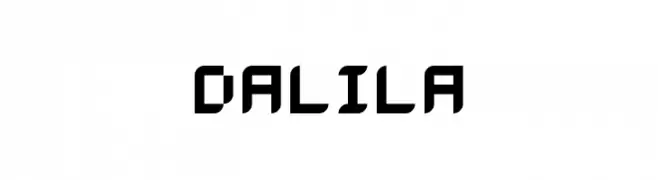 Dalila  Frei Schriftart Herunterladen